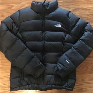 The North Face Black Down Coat Size Medium